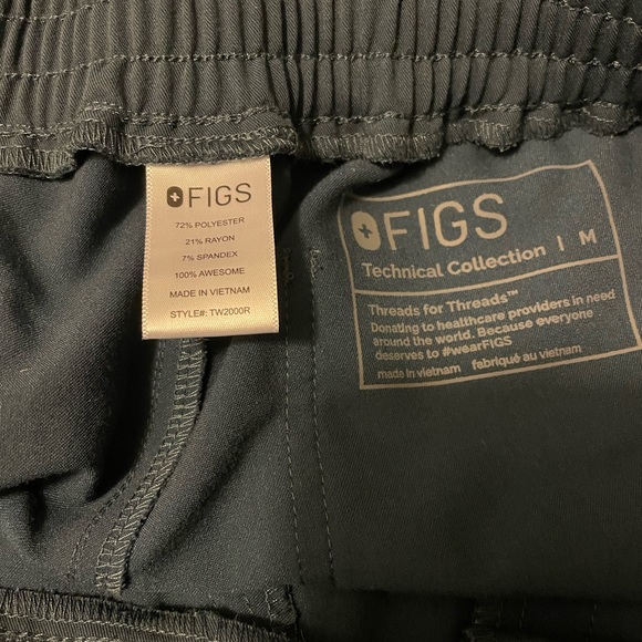 Figs Yola Straight Leg Scrub Pants - Picture 3 of 3